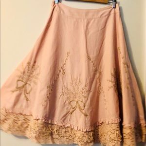Tristan midi skirt